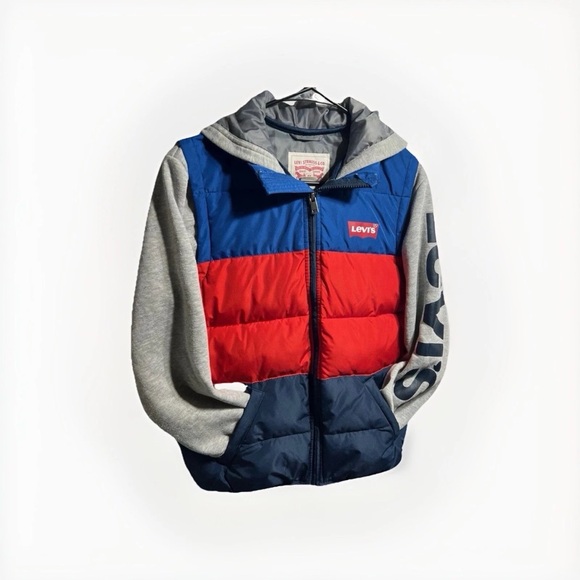 Levi's Other - Levi’s‎ Jacket Puffer Coat Youth Boys 12-13 Years Old Retro Style